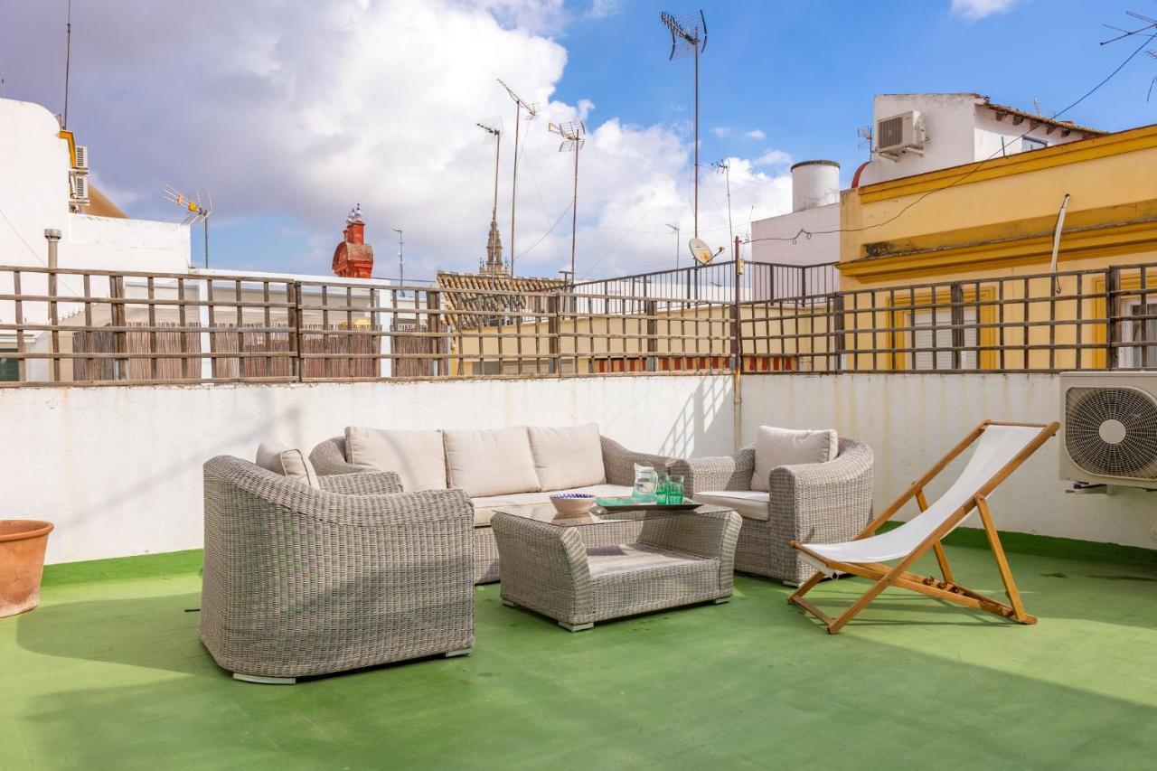 Champion Duplex Terrace And Garage Old Town 6 Pax Apartment Seville Exterior photo